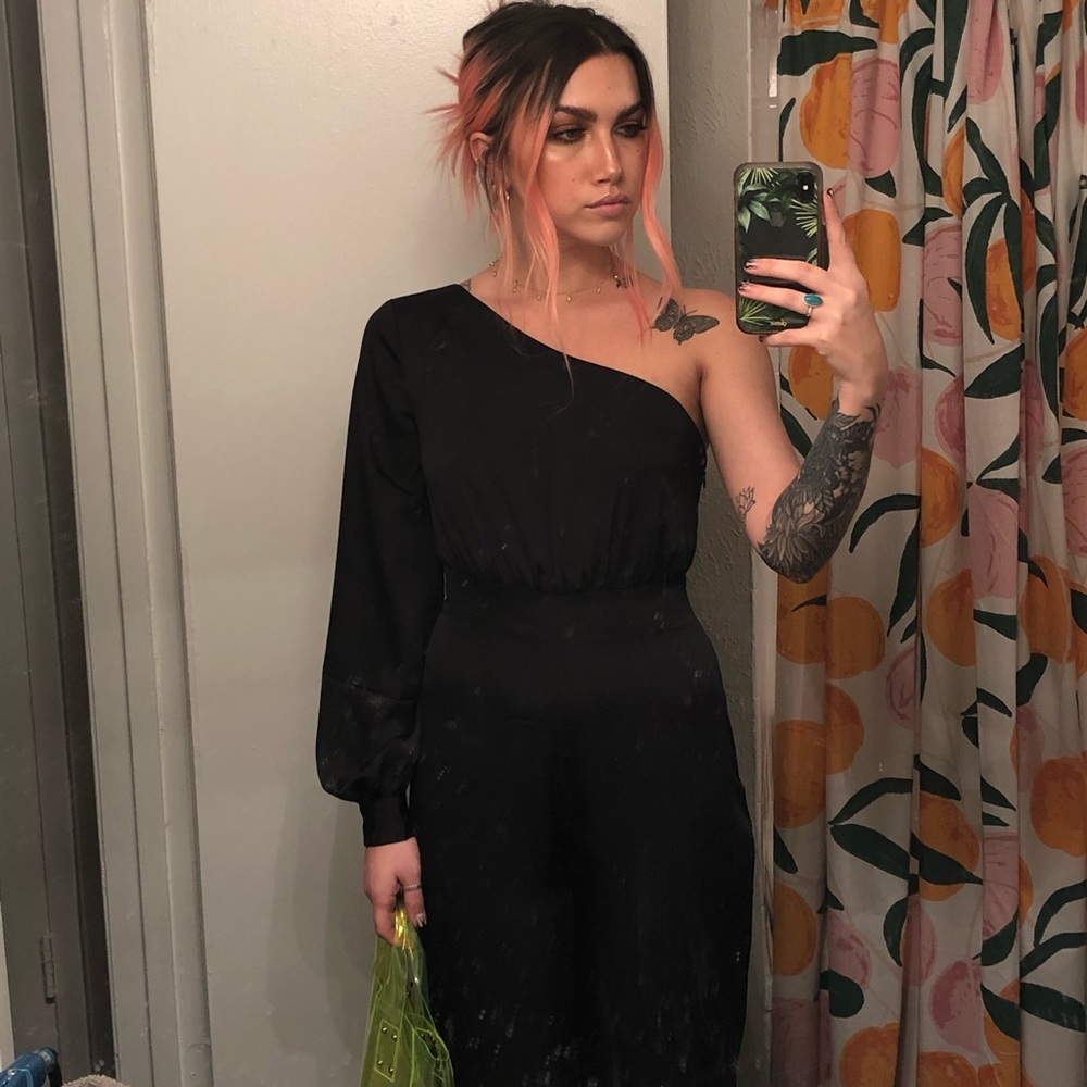 Asymmetrical jumpsuit